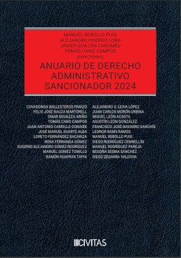 Anuario de Derecho Administrativo sancionador 2024