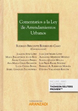 Comentarios a la ley de arrendamientos urbanos