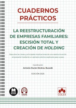 La reestructuración de empresas familiares: escisión total y creación de holding