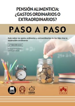 Pensión alimenticia: ¿gastos ordinarios o extraordinarios? Paso a paso