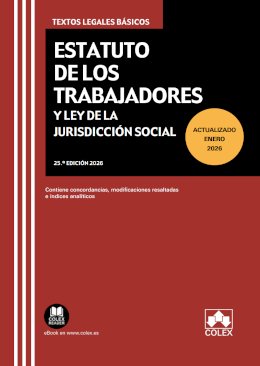 Portada de Estatuto de los Trabajadores y Ley de la Jurisdicción Social