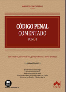 Código Penal (2024, Colex comentado 2 Tomos)