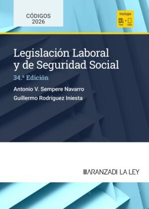 Portada de Legislación Laboral y de Seguridad Social. 34ª edición — Aranzadi LA LEY