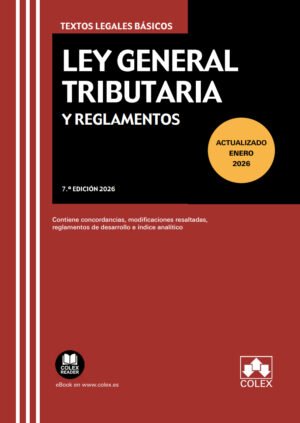 Ley General Tributaria y Reglamentos Portada libro 9791370115791