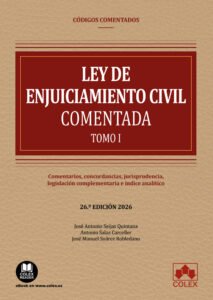 Ley de Enjuiciamiento Civil (Colex comentado 2 Tomos)