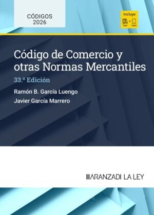 Portada de Código de Comercio y otras normas mercantiles, edición 2026