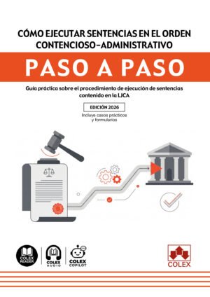 Portada · Cómo ejecutar sentencias en el orden contencioso-administrativo · Colex 2026